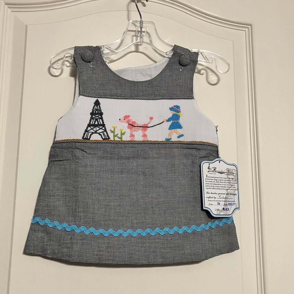 Remember Nguyen 9 month Paris Eiffel Tower Dress